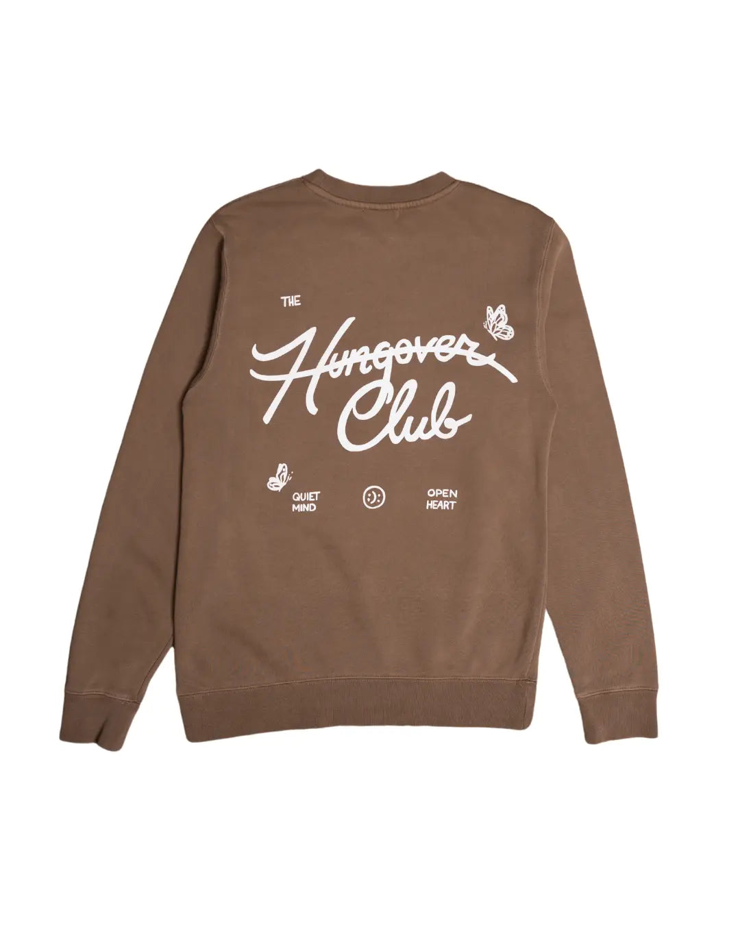 The Club Crewneck - Mocha - Pink7