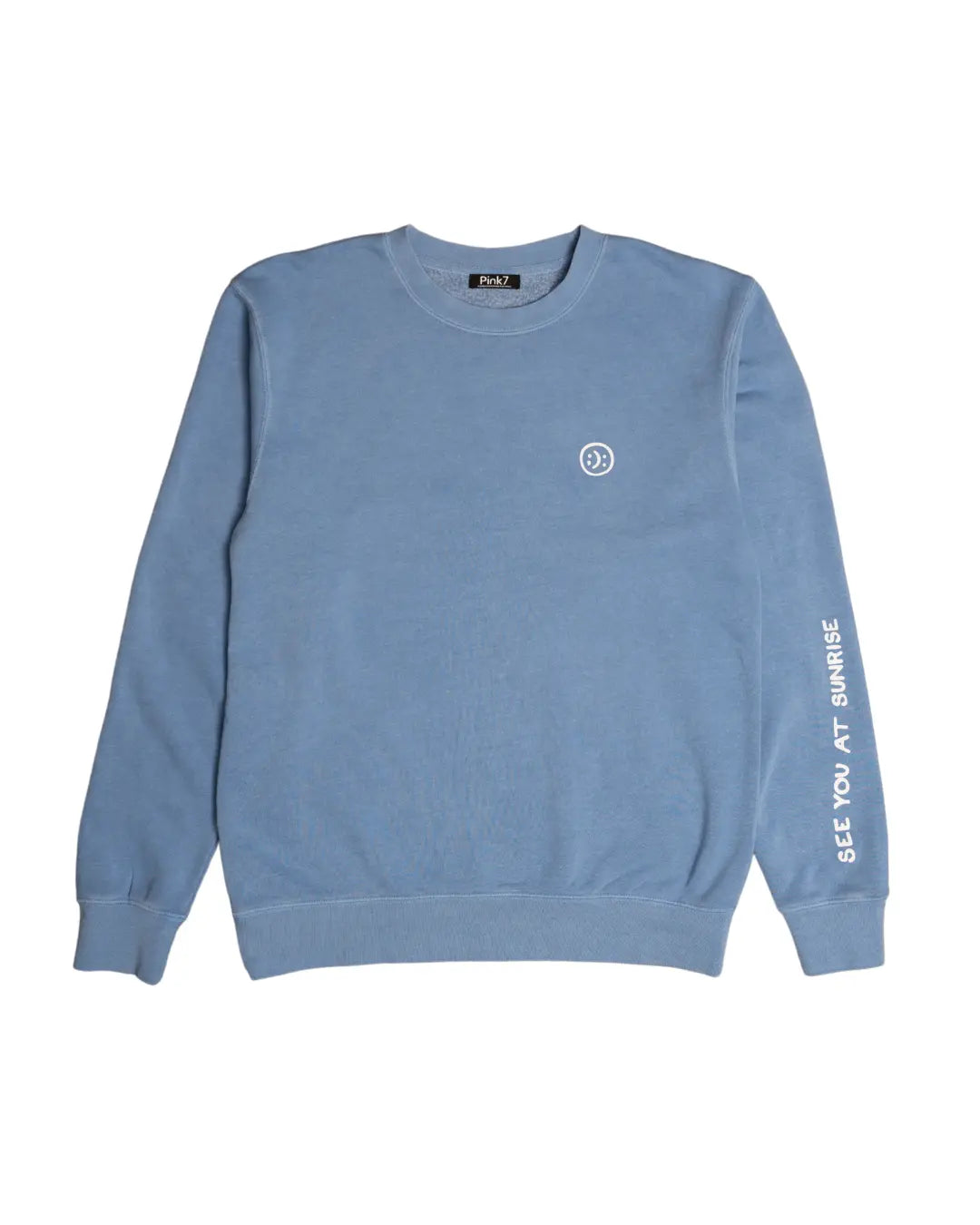 The Club Crewneck - Light Blue - Pink7