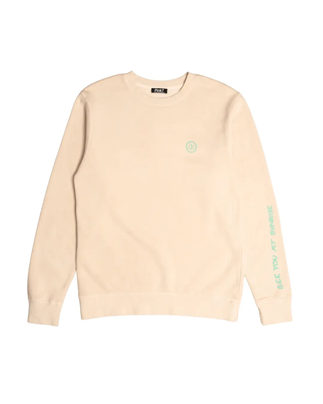 The Club Crewneck - Cream - Pink7