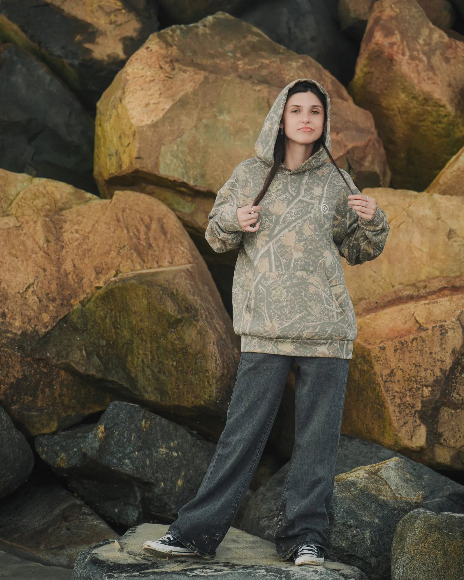 The Hungover Club Hoodie - Camo - Pink7