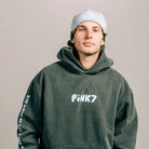 Smiley Beanie - Powder Blue - Pink7