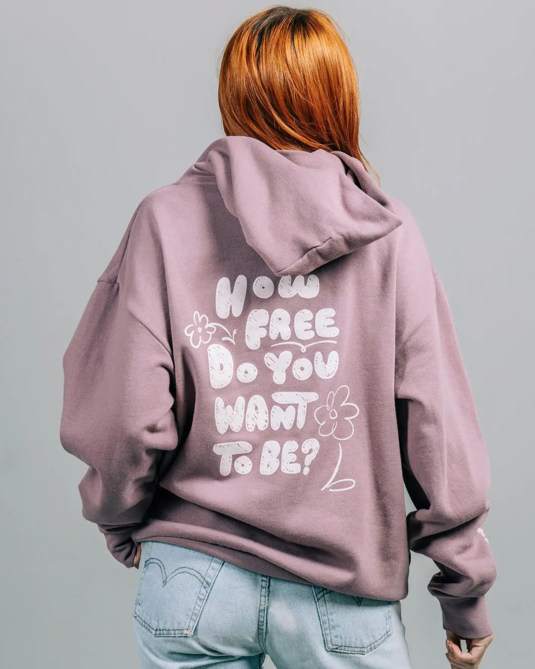 How Free Hoodie - Dark Orchid - Pink7