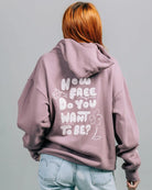 How Free Hoodie - Dark Orchid - Pink7