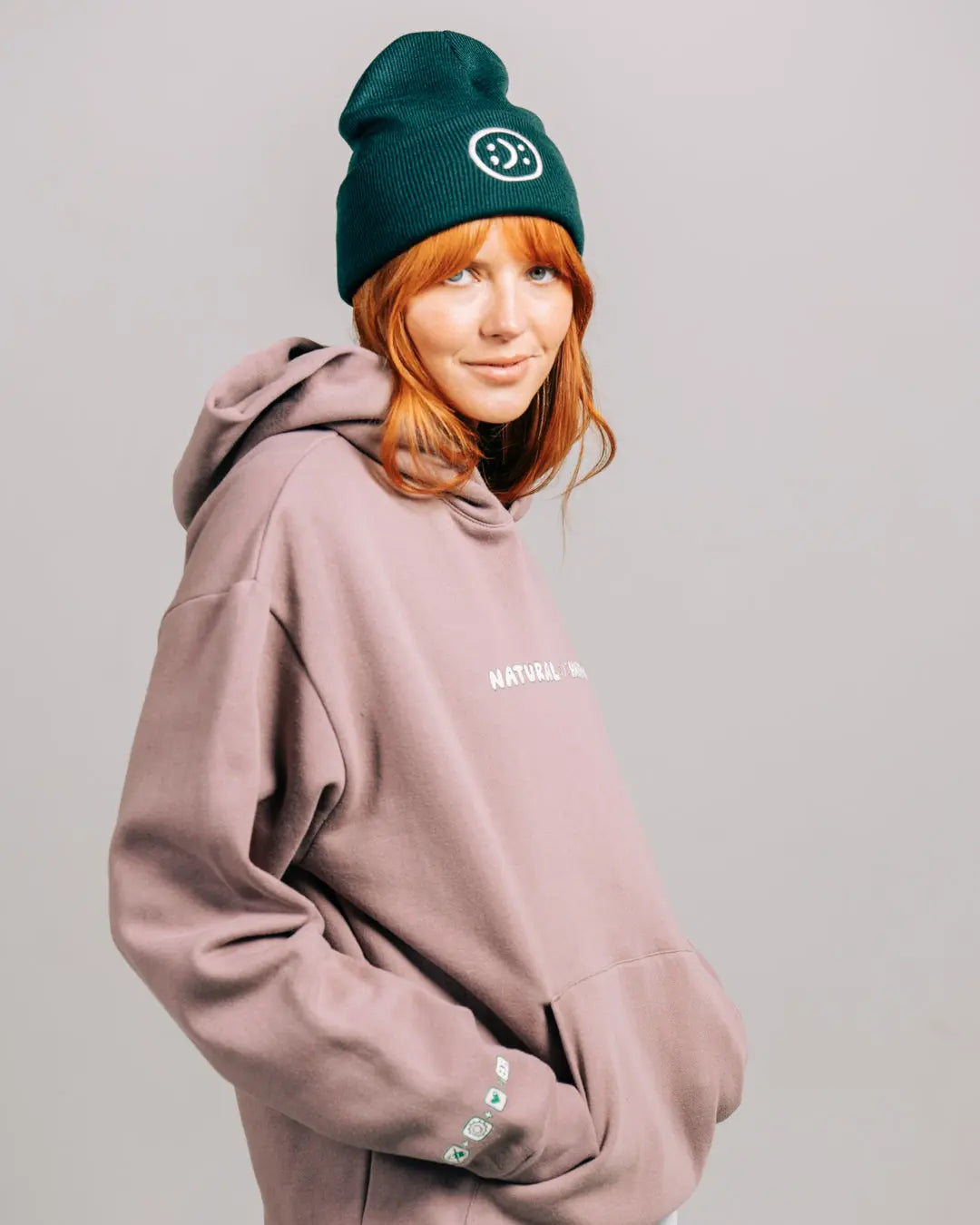 The Market Hoodie - Dark Orchid - Pink7