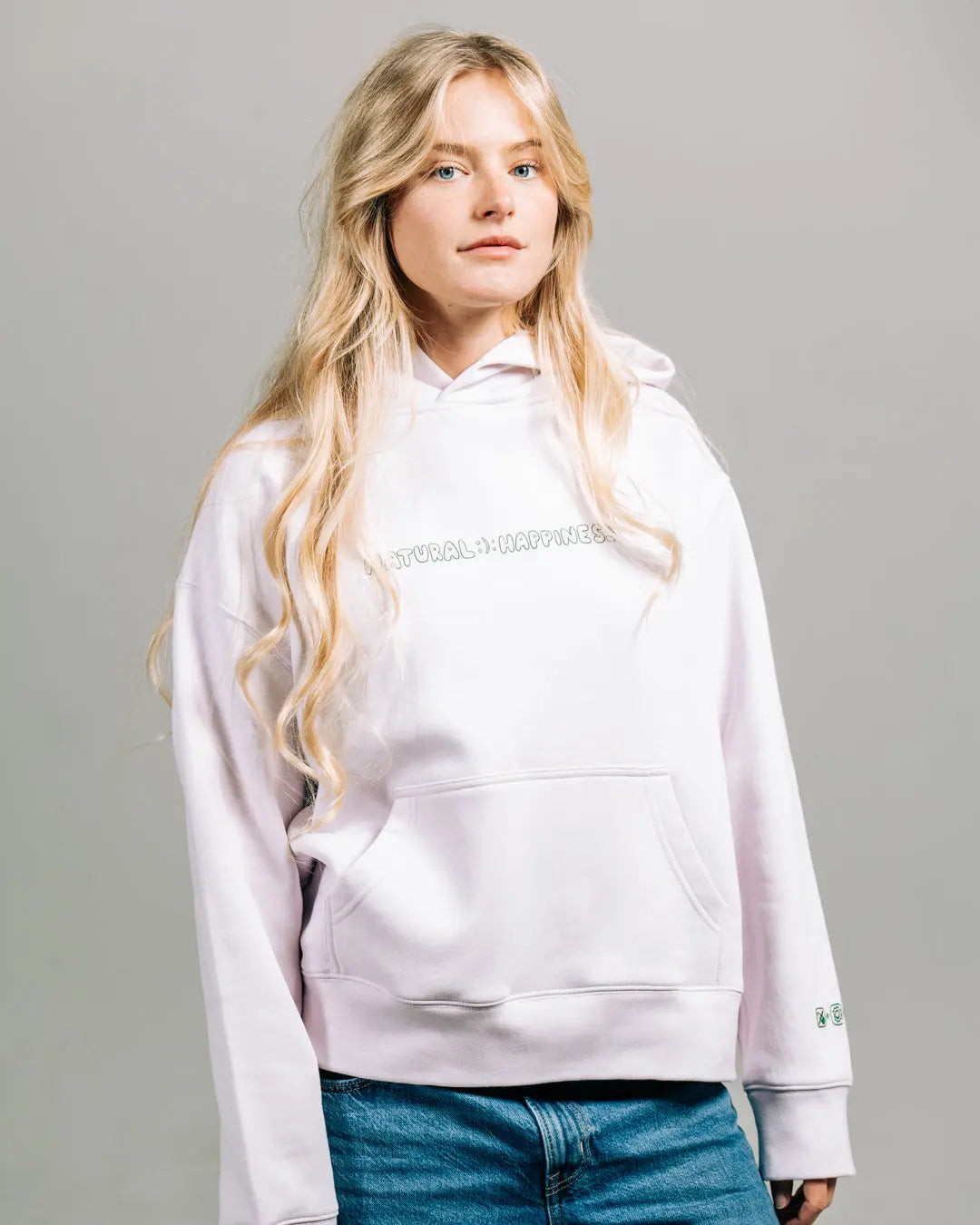 The Women's Natural Happiness Hoodie - Light Orchid - Pink7
