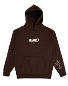 How Free Hoodie - Brown - Pink7
