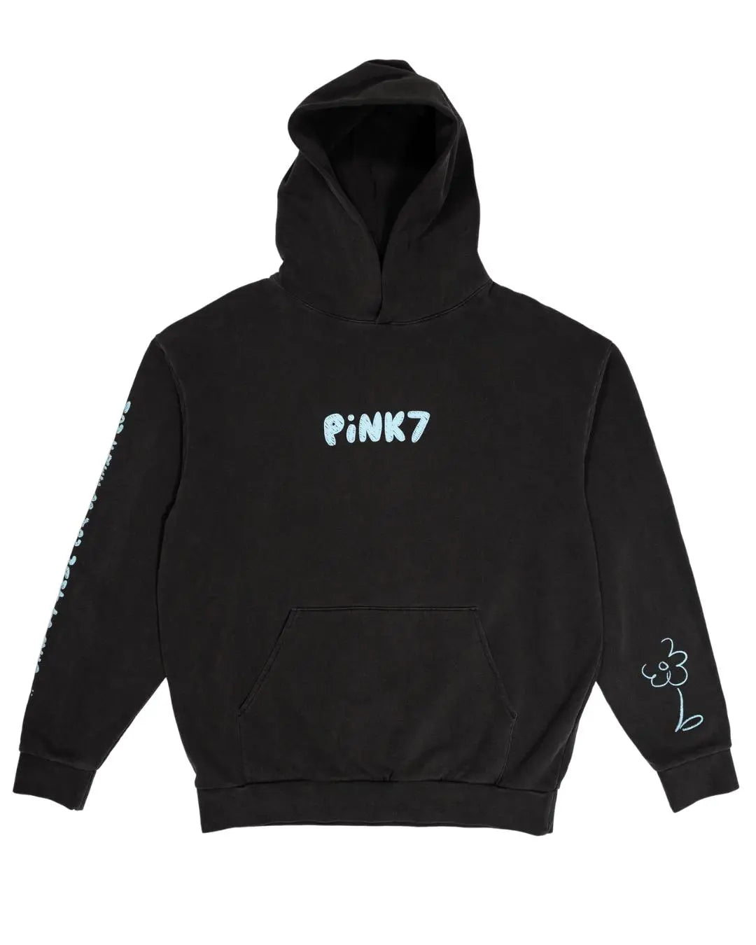 How Free Hoodie - Charcoal - Pink7