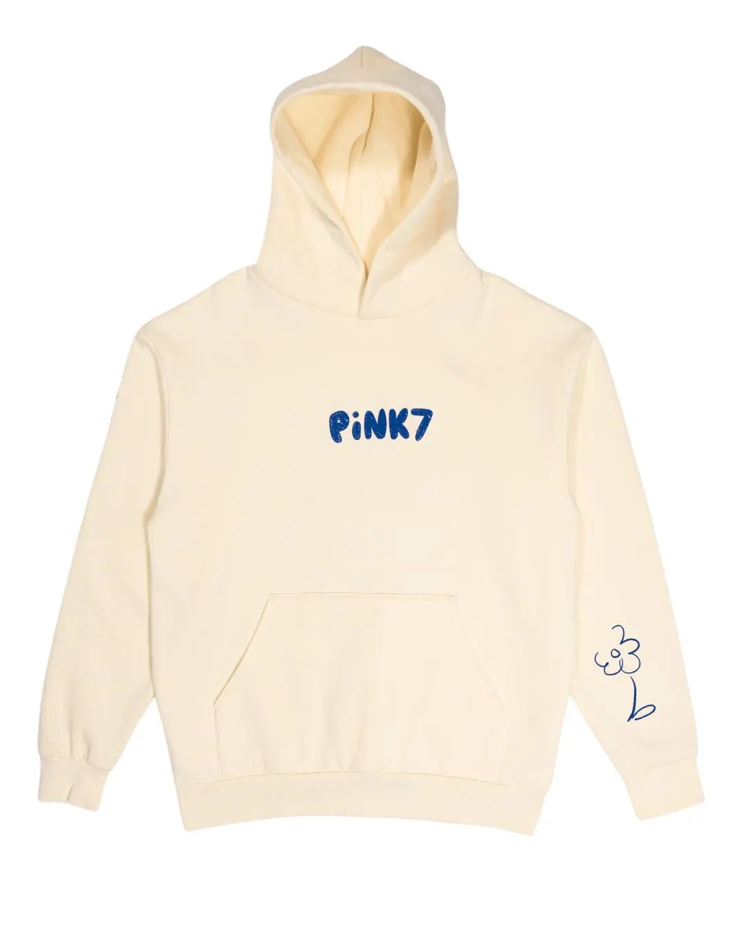 How Free Hoodie - Bone - Pink7