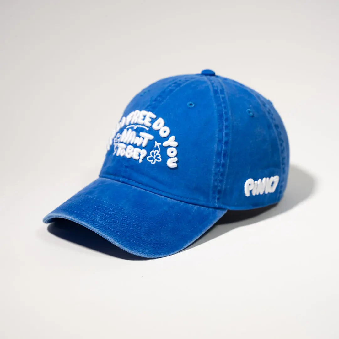 How Free Hat - True Blue - Pink7