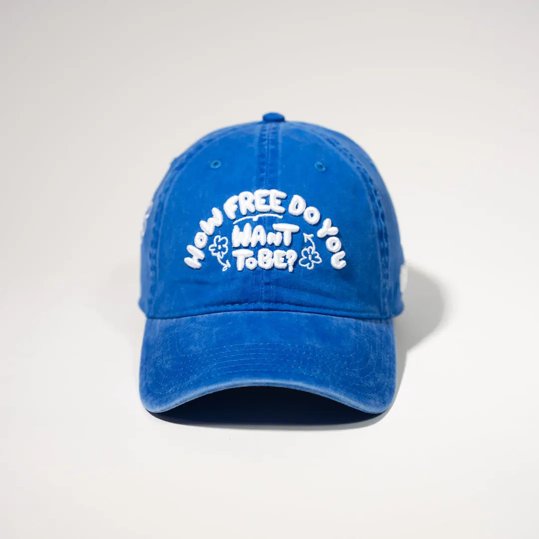 How Free Hat - True Blue - Pink7