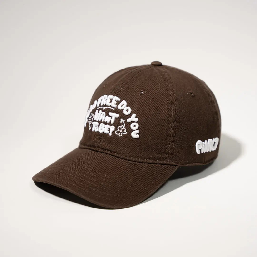 How Free Hat - Brown - Pink7