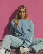 The Club Crewneck - Light Blue - Pink7