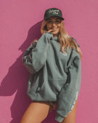 The Club Hoodie - Smokey Blue - Pink7, Inc.