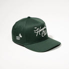 The Club Hat - Dark Green - Pink7