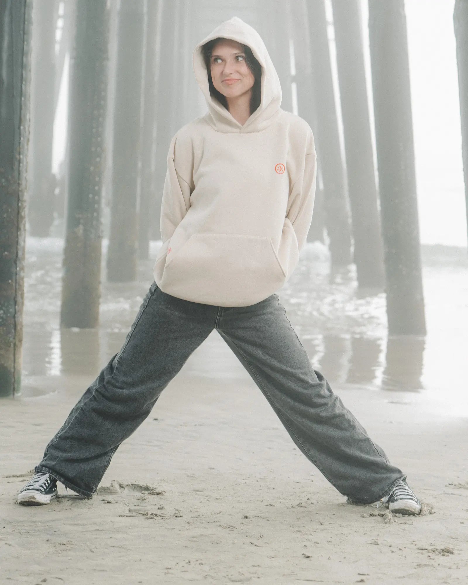 The Hungover Club Hoodie - Cream - Pink7, Inc.