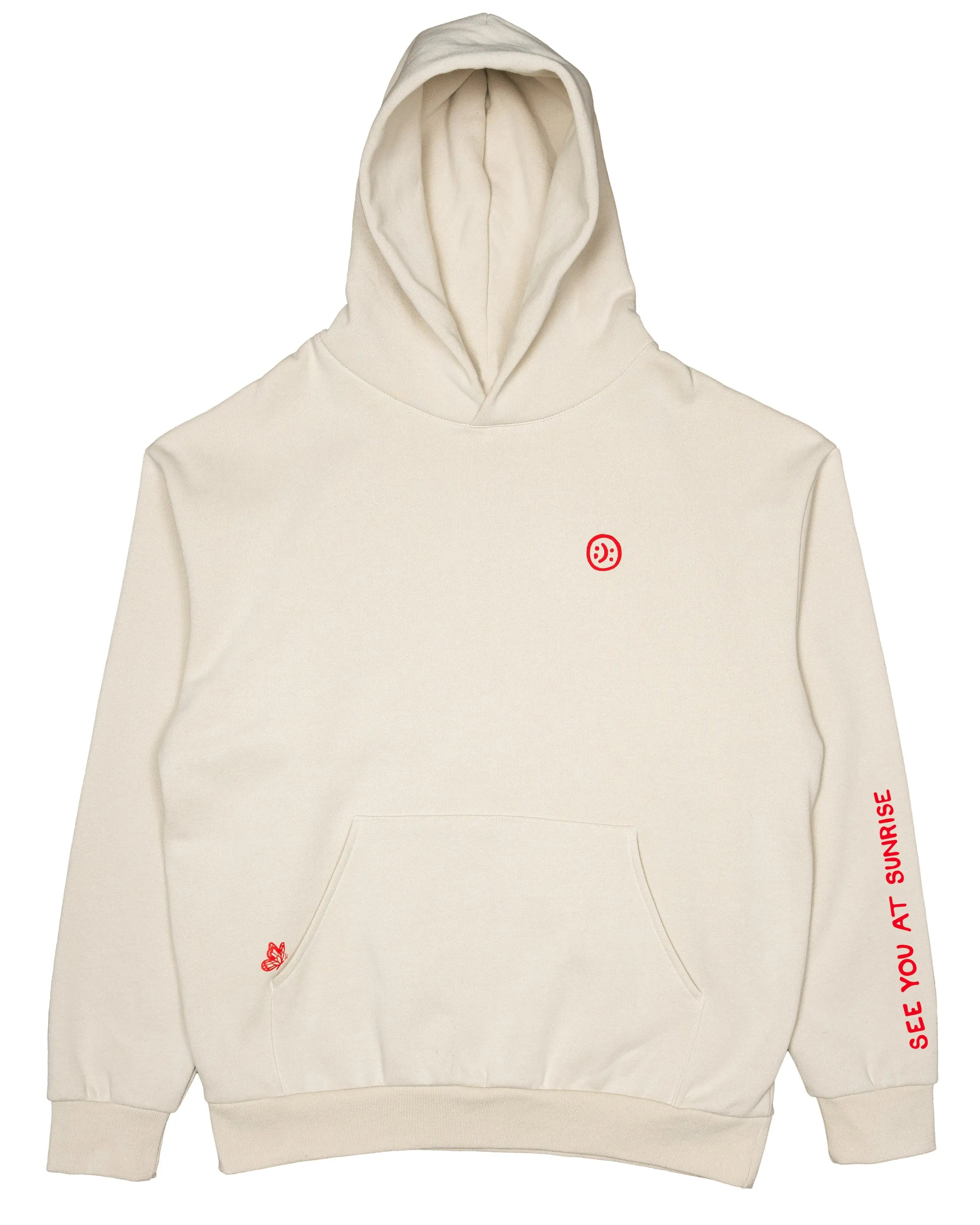 The [Hungover] Club Hoodie - Cream - Pink7, Inc.