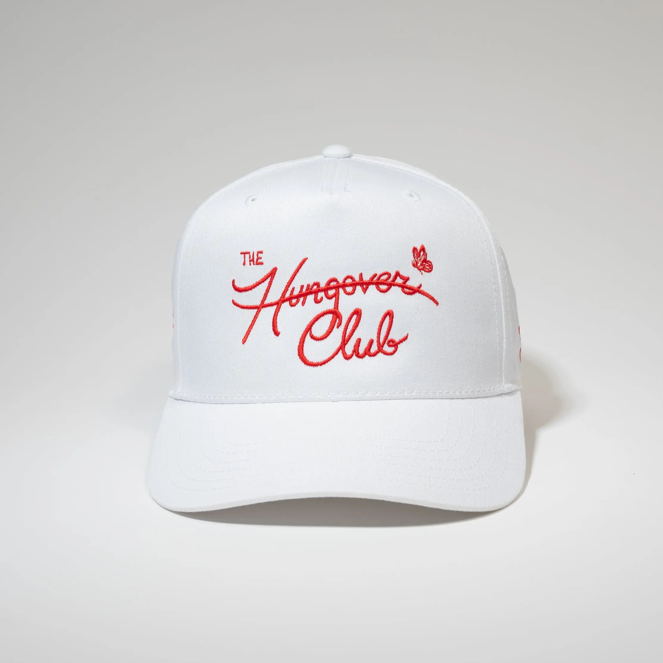 The [Hungover] Club Hat - White - Pink7, Inc.