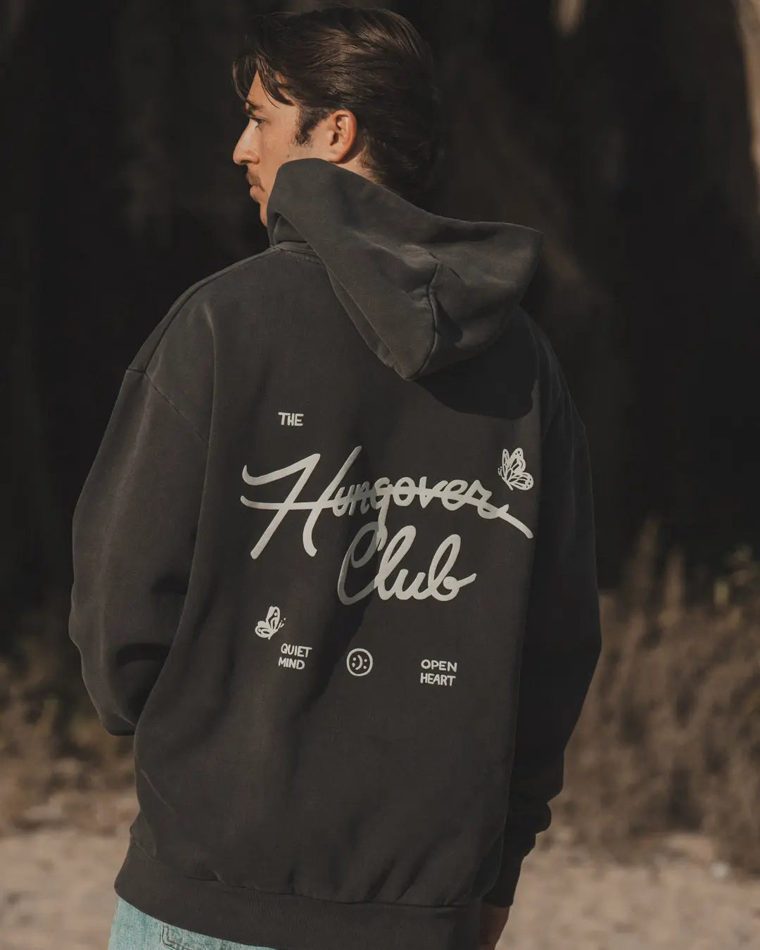 The [Hungover] Club Hoodie - Charcoal - Pink7, Inc.