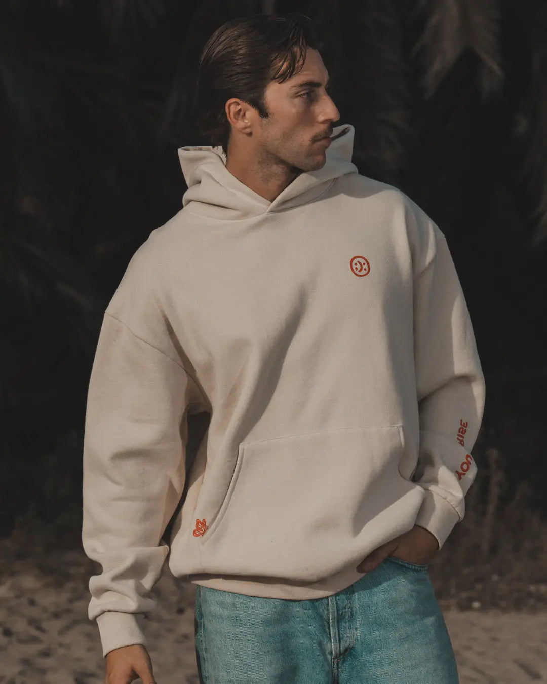 The [Hungover] Club Hoodie - Cream - Pink7, Inc.