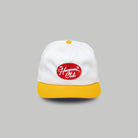 Hungover Club Hat – White / Yellow - Pink7
