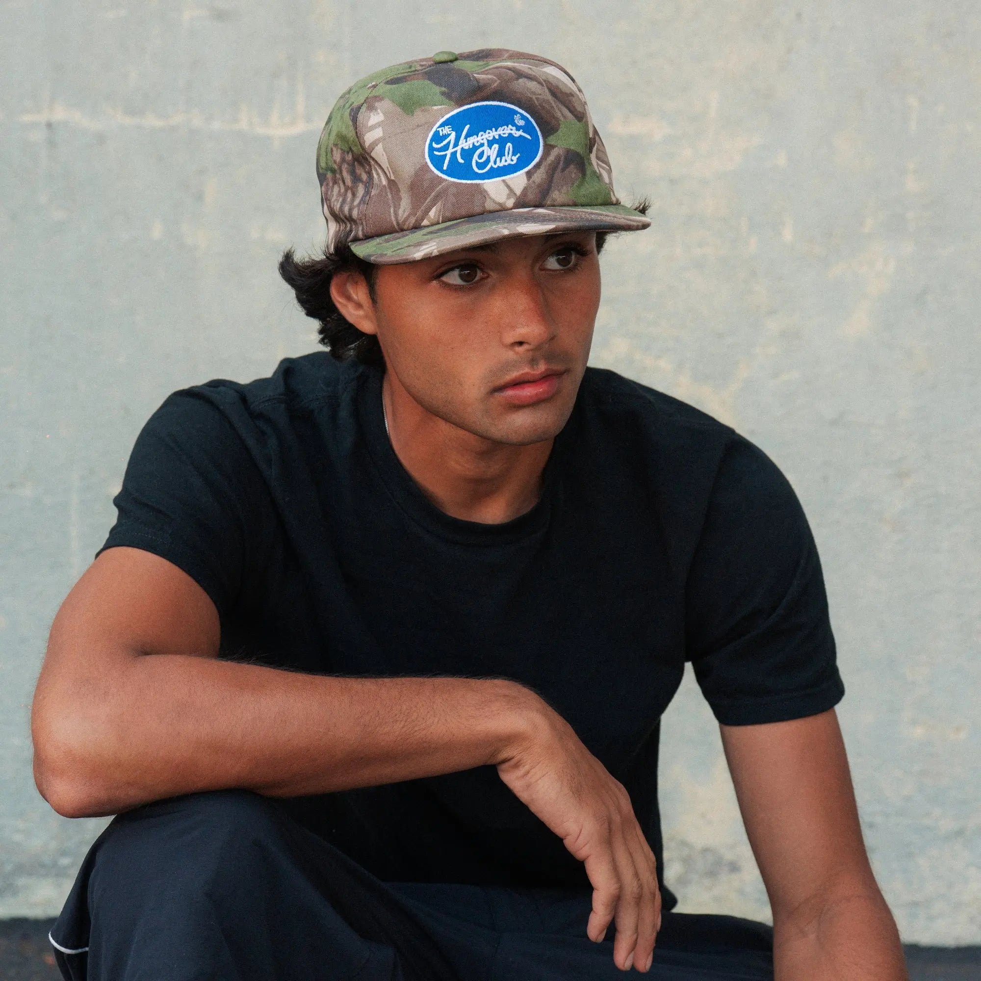 Hungover Club Hat - Unstructured Camo - Pink7