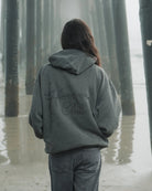 The Hungover Club Hoodie - Washed Black - Pink7